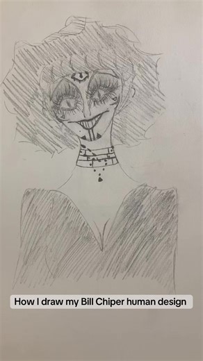 Human Designs of Bill Cipher and Pyramid Steve