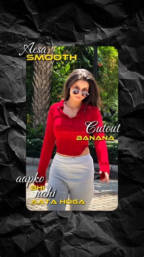 Pankaj Namdev | Tech Creator on Instagram: "Trending Smooth Cutout Complete Tutorial #foryou #trending #tutorial #smooth #guidance"