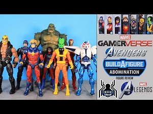Marvel Legends ABOMINATION BUILD A FIGURE BAF Avengers GamerVerse Wave Figure Review