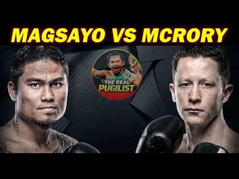 LIVE COMMENTARY - MAGSAYO VS MCRORY latest boxing fights 2026 #boxing
