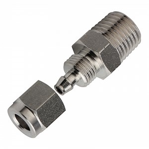 [Hot Item] Pneumatic SS316 Quick Connect Coupling Rapid Twist Couplers Effortless Screw-on Fittings