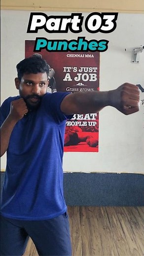 MMA Basics: Punches🥊 (Part 03) | Boxing Number System | Mixed Martial Arts in Tamil