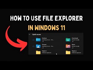 How to Use File Explorer in Windows 11