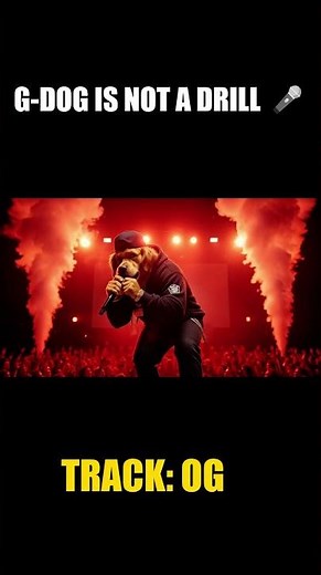 The FIRST official dog rapper in history 🐾🏆