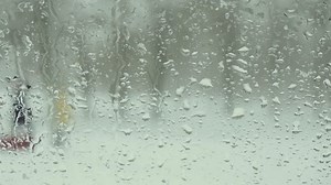 Drops On Window Snowfall City: vídeo stock (100% livre de direitos) 22805131 | Shutterstock