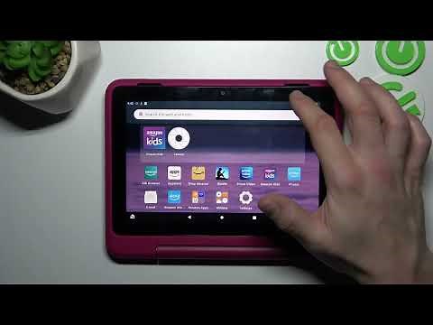 Amazon Fire HD 8 Kids Pro - How to Change Display Brightness Level? Screen Settings!