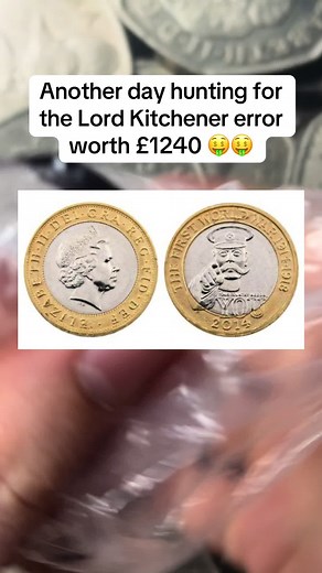 Another day hunting for the Lord Kitchener error worth £1240 🤑🤑 #viral #fyp #thecoincollectoruk #coinhunting