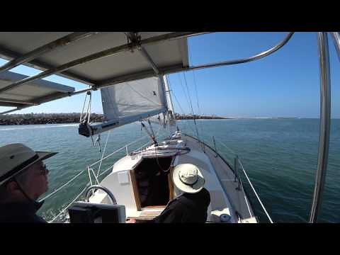 Learning to Sail: How to Sail Upwind in a Channel