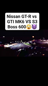 16K views · 175 reactions | GT-R R35 VS GTI big turbos VS audi S3 boss 600 , le ganan la salida #fypシ゚viralシ #rollracingsatelite #nissanskyline | Roll Racing Zona Azul | Facebook