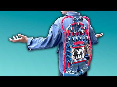 I built a Marble Machine on my Jacket