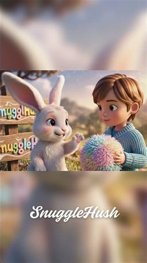 SnuggleHush Bunny Teaches Sharing! 🐰✨ Cute Lesson for Kids | Sharing Is Caring