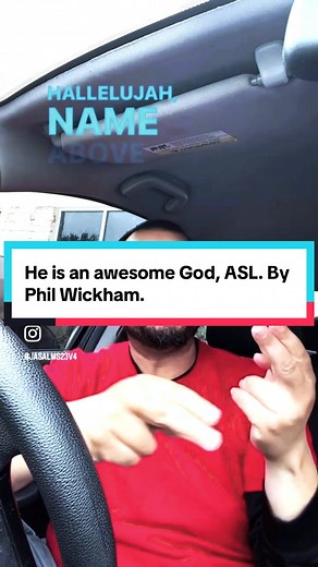 Covering 'Our God is an Awesome God' in ASL