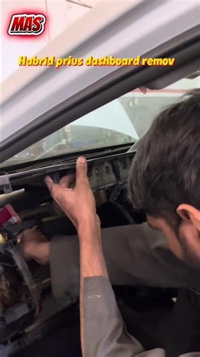 Prius hybrid dashboard remov #reels #automobile #handpumpautomationmotorfixing #mechanic