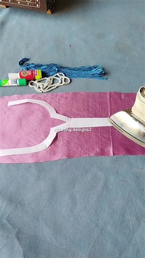 Beautiful Neck Design Full Stitching Tutorial