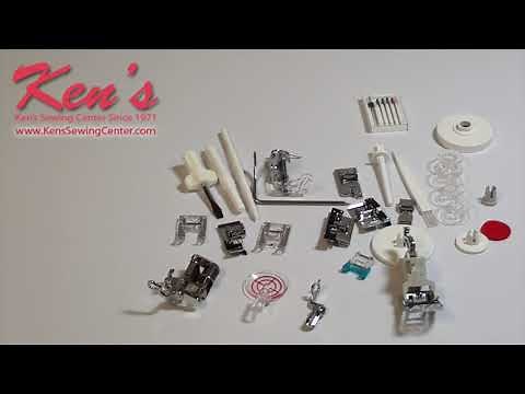 Janome 8900QCP Built in Stitches and Includes Accessories by Ken's Sewing Center