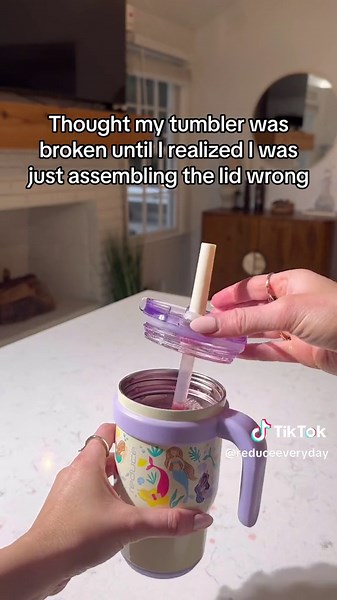 Quick and easy fix for preventing leaks in your spill-proof tumbler 👏... | tumblers