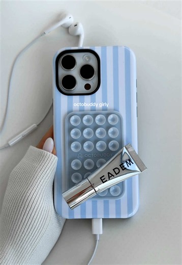 Octobuddy suction phone mount review — cute girly holder