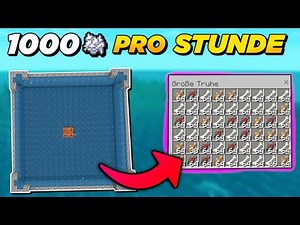 NEU! Diese Einfache Knochenmehl Farm muss Du Sofort Bauen! Minecraft Bedrock 1.21