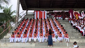 Exciting Bench Cheering Competition at Grade 11 Orange Falcons Intramurals