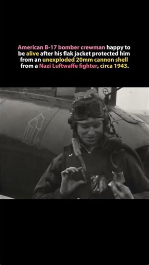 Saved by a Flak Jacket