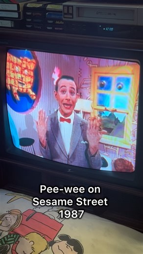 80s Deennice on Instagram: "That time in 1987 when Pee-wee had an insert on Sesame Street (filmed on the set of Pee-wee’s Playhouse) reciting his own version of the alphabet 🏡🔠 . . . #80s #genx #childhood #memories #sesamestreet #peeweeherman #ilovethe80s #nostalgia #thepeeweealphabet #paulreubens"