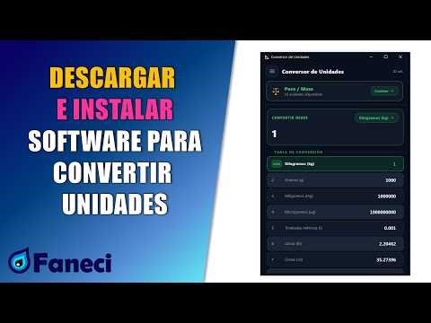 DESCARGAR E INSTALAR PROGRAMA PARA CONVERTIR UNIDADES✅📌
