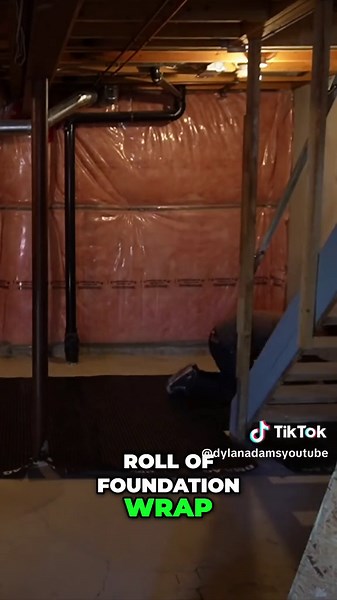 Affordable and Effective Subflooring Method: Ditch Dry Cores for Foundation Wrap Roll Discover a cost-effective technique to create a solid subfloor using foundation wrap with dimples and tongue and groove boards. This method provides airflow, thermal insulation, and moisture protection, serving as an ideal base for any type of flooring. Upgrade your subfloor without breaking the bank! #AffordableSubflooring #FoundationWrapRoll #CostEffectiveTechnique #TongueAndGrooveBoards #MoistureProtection #