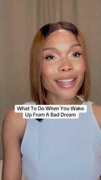 What To Do When You Have A Bad Dream… #dreams #wisdom #christianyoutube #godsword