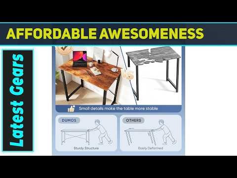 DUMOS 32 Small Computer Desk: The Ultimate Space-Saver for Home Offices