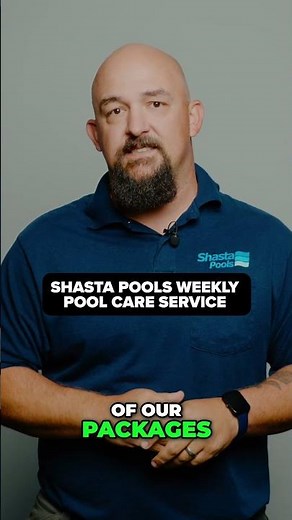 Shasta Pools Weekly Pool Service Packages Explained! #shastapools #weeklypoolcare