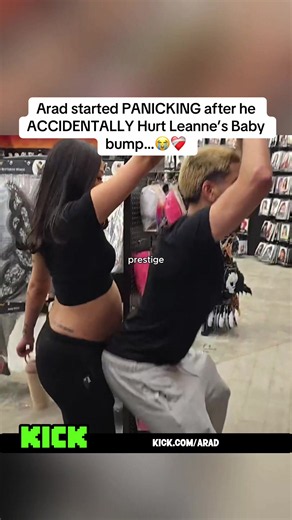 Arad started PANICKING after he ACCIDENTALLY Hurt Leanne’s Baby bump…😭❤️‍🩹#arad #leanne #fyp