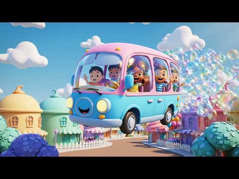 The Bubble Bus Goes Pop Pop Poo | Magical Vehicle Songs & Nursery Rhymes