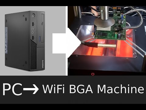 Turning an Old PC Into a Smart WiFi BGA Rework Machine ESP32 + Web PID Control | Part 2