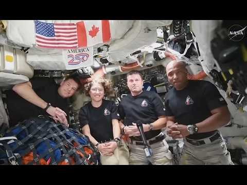 Trump and Artemis II astronauts have awkward phone call during space flight