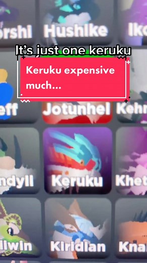 Keruku Skin Ideas for Creatures of Sonaria