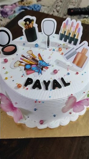 Makeup theme cake design|#makeupthemecake #shortsfeed #ytshorts #youtubeshorts #short