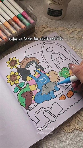 Coloring Books for Adults and Kids: A Fun Activity