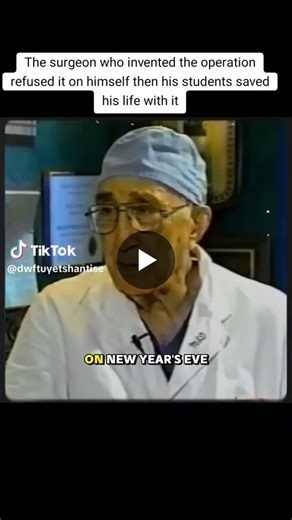 He refused surgery during his own aortic dissection. Not from fear. From knowledge.Dr. Michael DeBakey — the man who classified aortic dissection, who designed the Dacron graft used to repair it… | Matthew Ray Scott, MS