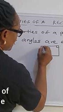 Properties of a Rectangle