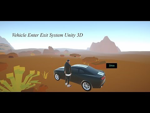 Car Enter Exit in Unity 3d, how to make a vehicle enter exit system in unity.