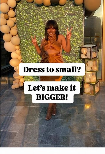 Transforming a Small Dress: Alterations Made Easy