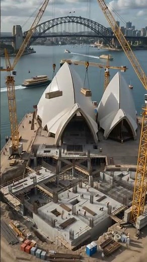 Sydney Opera House Built in 10 Seconds | Australia's Architectural Wonder