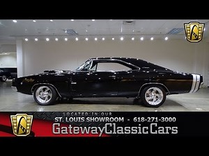 1968 Dodge Charger R/T Stock #7518 Gateway Classic Cars St. Louis Showroom