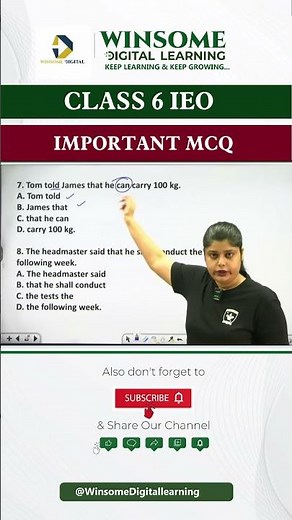 IEO Olympiad Level 2 | Most Important MCQs for Top Rank