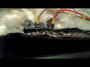 Wymiana dolnej grzałki w kuchni gazowo elektrycznej Mastercook-Wrozamet