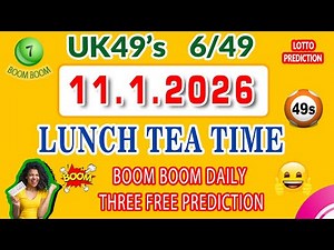 UK 49s Lunch time Tea time prediction UK 49 prediction for today booster prediction Lucky number