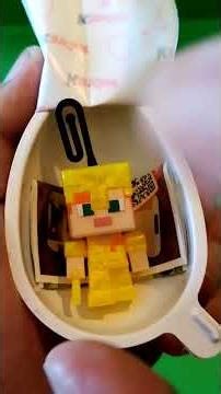 APRO il VENTINOVESIMO e TRENTESIMO ovetto KINDER JOY MINECRAFT #food #kinderjoy #minecraft