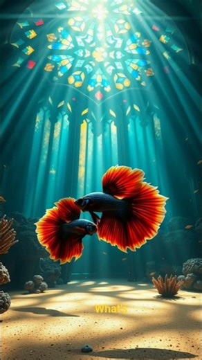 I Built A 3D Saltwater Aquarium For Beginners🔥🐠#shorts #bettafish #shortsfeed #aquarium #fish