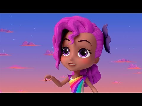 Rainbow Rangers Meet A Burping Cow? | Cartoon For Kids