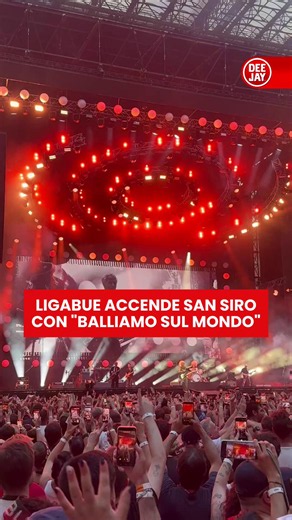 Ieri, sabato 20 giugno, Ligabue si è esibito a San Siro con il tour